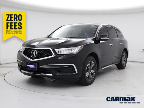 Black 2018 Acura MDX