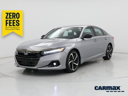 Silver 2022 Honda Accord Sport