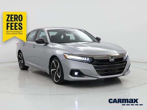 Silver 2022 Honda Accord Sport