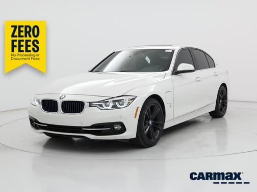White 2018 BMW 330e E iPerformance