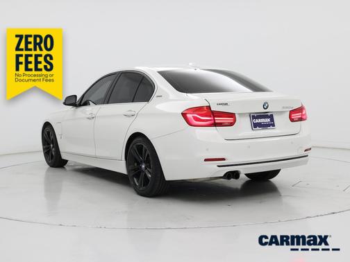 White 2018 BMW 330e E iPerformance