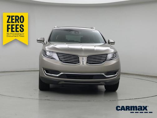 Tan 2018 Lincoln MKX Reserve