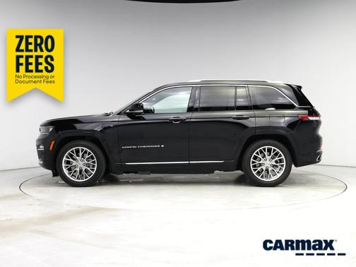 Black 2022 Jeep Grand Cherokee 4xe Summit