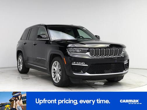 Black 2022 Jeep Grand Cherokee 4xe Summit