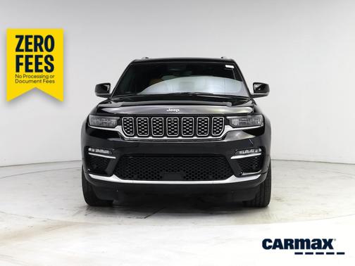 Black 2022 Jeep Grand Cherokee 4xe Summit