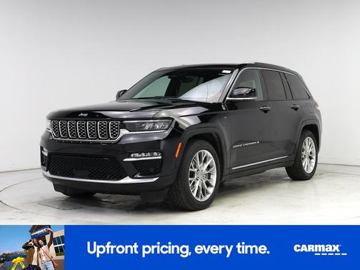 Black 2022 Jeep Grand Cherokee 4xe Summit