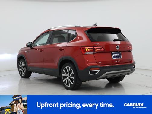 Red 2022 Volkswagen Taos SE