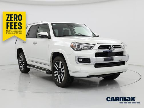 White 2022 Toyota 4Runner Limited
