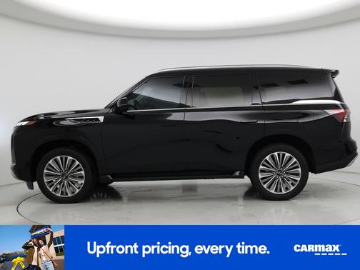 Black 2025 INFINITI QX80 Luxe
