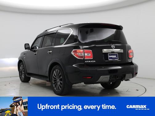 Black 2020 Nissan Armada Platinum