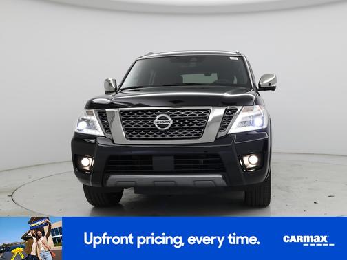 Black 2020 Nissan Armada Platinum