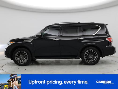 Black 2020 Nissan Armada Platinum