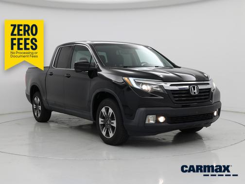 Black 2017 Honda Ridgeline RTL-T