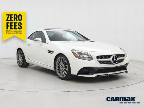 White 2017 Mercedes-Benz SLC 300