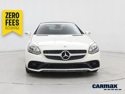 White 2017 Mercedes-Benz SLC 300