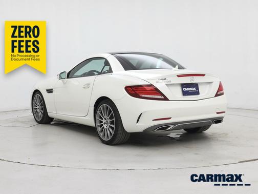 White 2017 Mercedes-Benz SLC 300