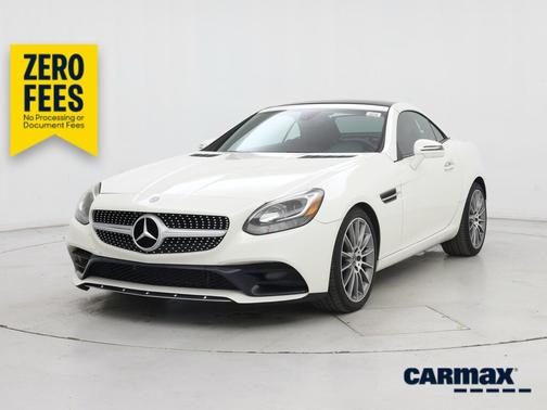 White 2017 Mercedes-Benz SLC 300