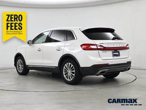 White 2016 Lincoln MKX Select