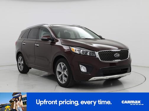Burgundy 2018 Kia Sorento SX