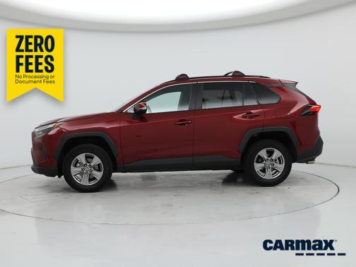 Red 2024 Toyota RAV4 XLE