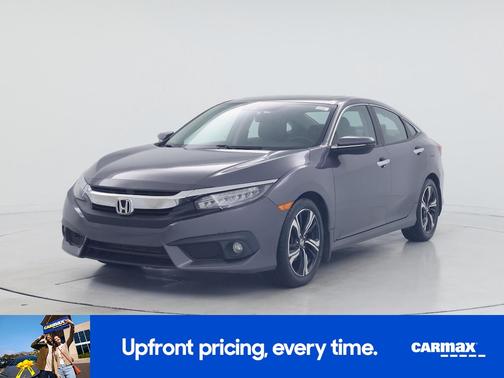 Gray 2017 Honda Civic Touring