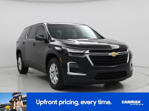 Black 2022 Chevrolet Traverse LS
