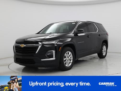 Black 2022 Chevrolet Traverse LS