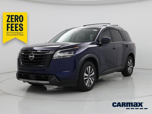 Blue 2024 Nissan Pathfinder SL