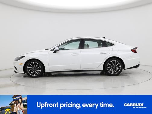 White 2020 Hyundai SONATA Limited