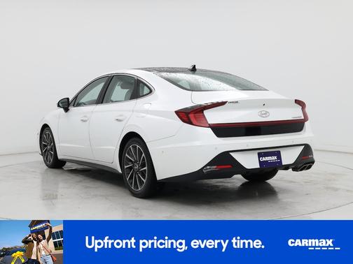 White 2020 Hyundai SONATA Limited