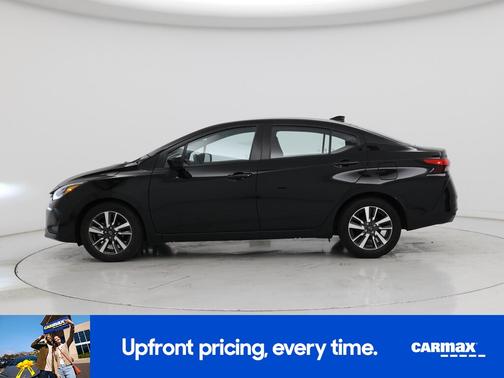 Black 2025 Nissan Versa SV