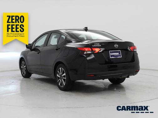 Black 2025 Nissan Versa SV