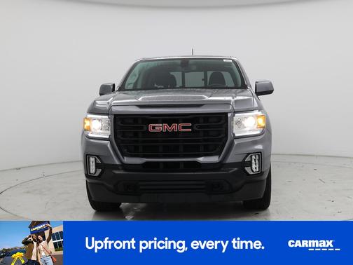 Gray 2021 GMC Canyon Elevation