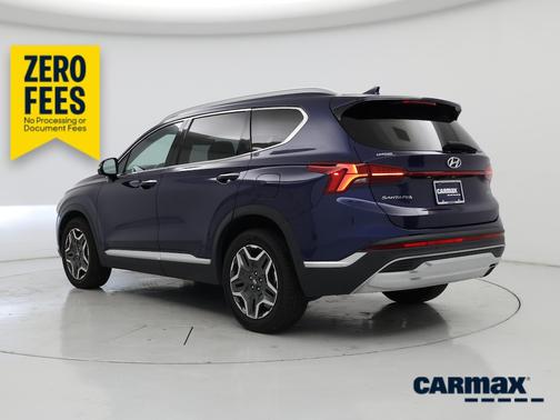 Blue 2021 Hyundai SANTA FE Limited