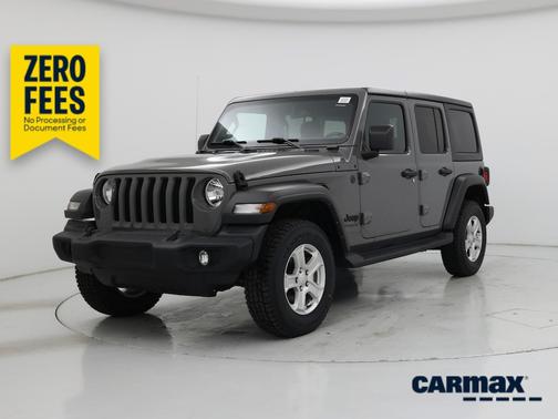 Gray 2022 Jeep Wrangler Unlimited Sport S