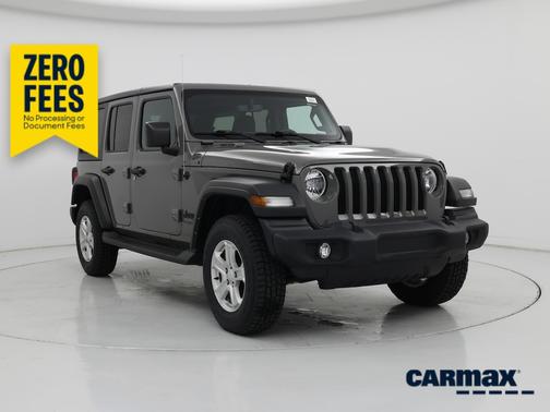 Gray 2022 Jeep Wrangler Unlimited Sport S