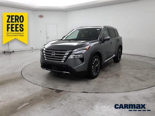 Gray 2024 Nissan Rogue Platinum