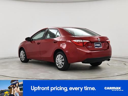 Red 2014 Toyota Corolla LE