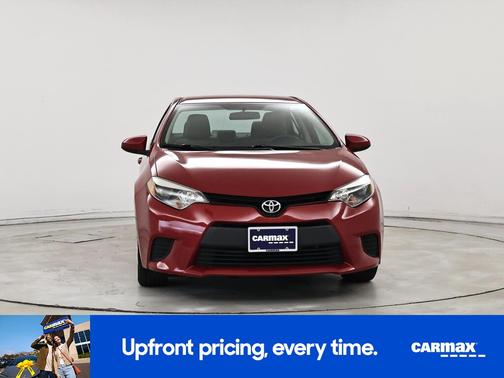 Red 2014 Toyota Corolla LE