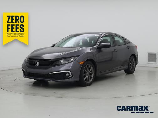 Gray 2019 Honda Civic EX-L