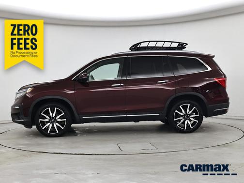 Burgundy 2022 Honda Pilot Elite