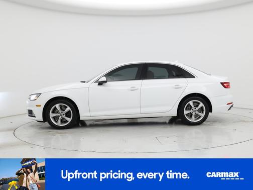 White 2019 Audi A4 Premium