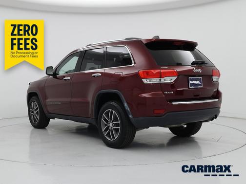 Burgundy 2018 Jeep Grand Cherokee Limited