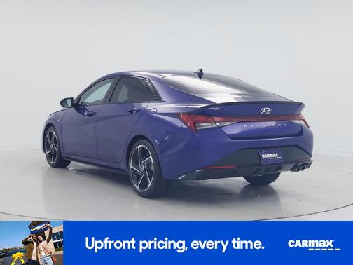 Blue 2023 Hyundai ELANTRA N Line