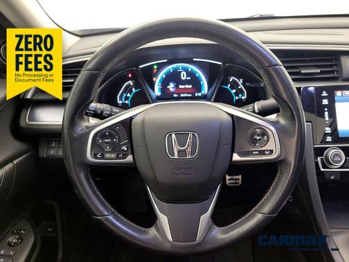 Blue 2017 Honda Civic Touring