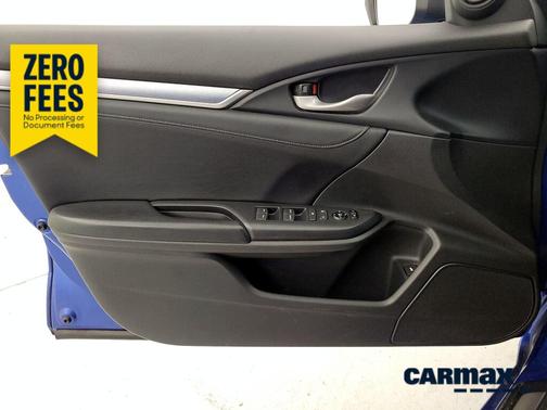 Blue 2017 Honda Civic Touring