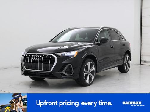 Black 2021 Audi Q3 S-Line Premium