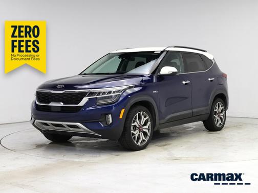 Blue 2021 Kia Seltos SX