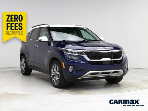 Blue 2021 Kia Seltos SX