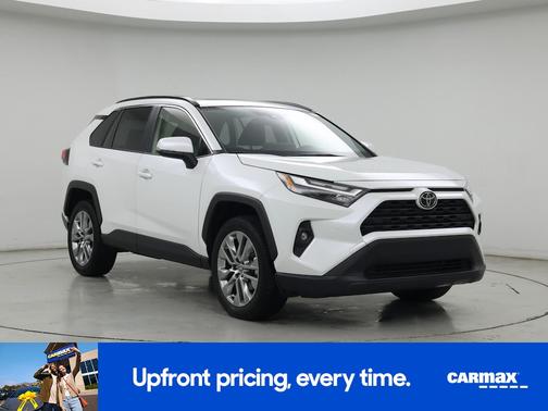 White 2023 Toyota RAV4 XLE Premium
